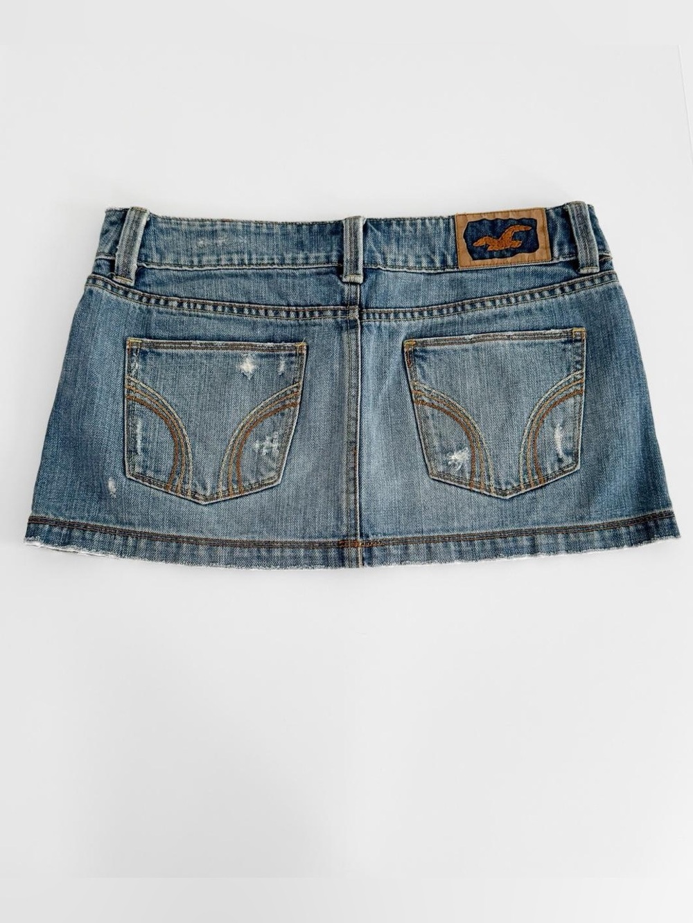 Vintage Hollister denim mini skirt